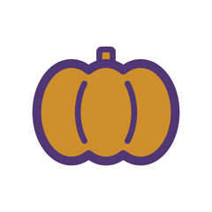 かぼちゃのアイコンイラスト