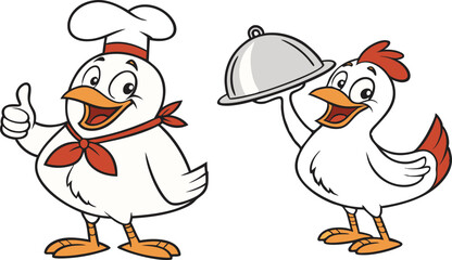 Cartoon Chicks illustration vector design, Chicks logo and icon design, Chicks illustration vector design