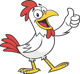 Cock vector design, Cock icon design