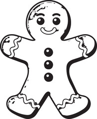 Christmas Cute ginger bread men