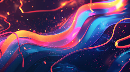 Energetic Motion Graphics with Vibrant Movement

