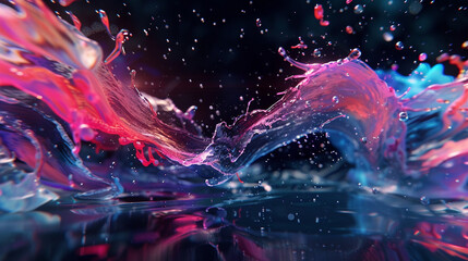 Energetic Motion Graphics with Vibrant Movement

