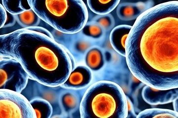 x-default Microscopic View of Cells