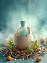 Egg-Shaped Bottle
