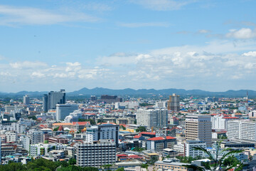 panorama of the city 