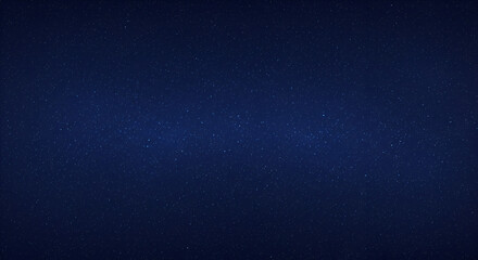 Naklejka premium Enchanting Starry Night Sky: A Deep Blue Cosmic Landscape with Glimmering Stars