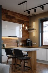 Modern kitchen interior design (1)