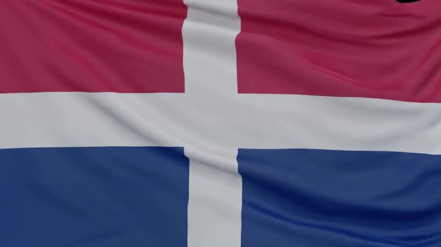 flag of denmark Danish Flag Waving in the Wind 