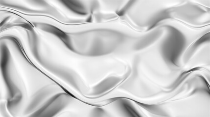 Obraz premium シルバーのリキッドメタル背景