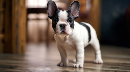Adorable french bulldog puppy