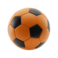 Fototapeta premium Soccer ball . Perfect for sports, games, and design projects. isolated on white or transparent background. PNG format.