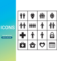 Abstract geometric shapes and lines forming a dynamic composition silhouette