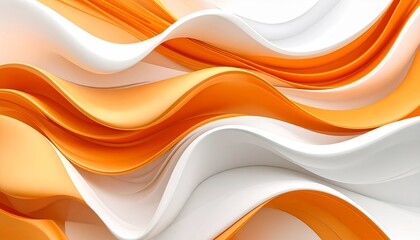 abstract orange wave background