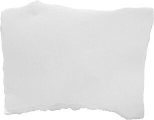 Obraz premium White ripped paper torn edges strips isolated on black background