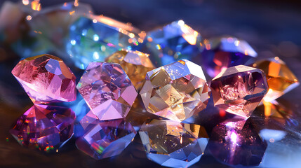 set of crystal