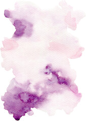 Dreamy Soft-Tone Hand-Painted Watercolor Stains Texture