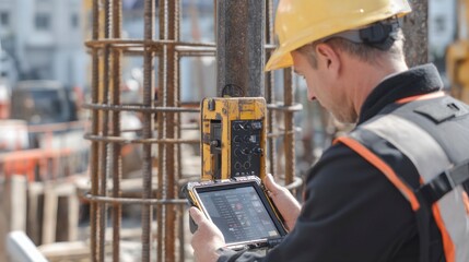 Automated robot for precise rebar tying on construction site