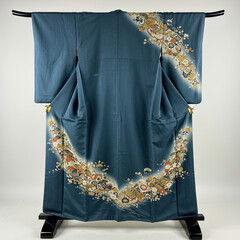 wedding rings on silk