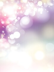 Naklejka premium Dreamy light bokeh pastel background