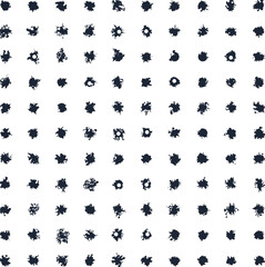 WebTexture in the form of torn dirty spots. Some of the objects have holes.
