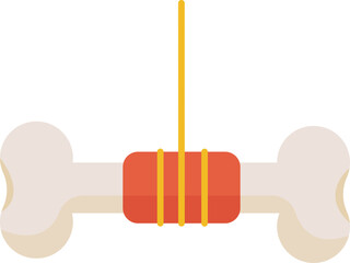 Adorable Dog and Pet Care Essentials Vector Icon Set