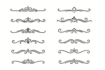 Dainty dividers evoke nostalgia with geometric touches perfect for adding vintage flairs.