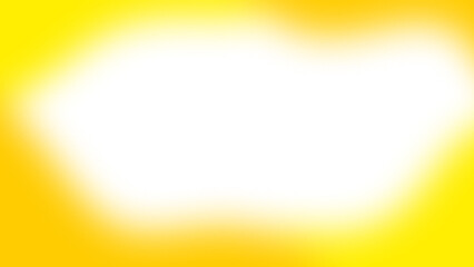 Abstract yellow gradient element blurred with transparent background
