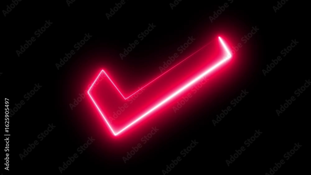 Poster success checkmark animation perfect for websites videos and marketing. right tick animation symbol f
