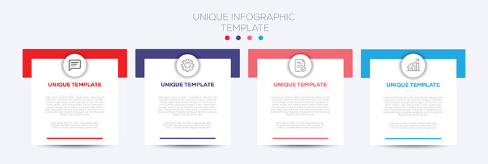 Obraz premium infographics collection. Business infographic template. Infographic design template with place for your data. Vector illustration.