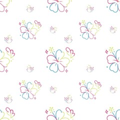 seamless flower pattern 