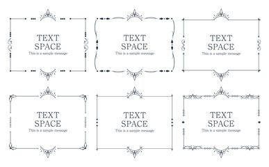 Antique Frame Collection – Vol.1 | Rectangle Frames for Titles, Headings, and Decorative Lines