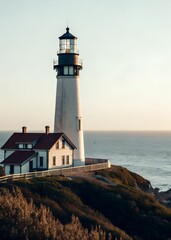 Lighthouse at duskm.