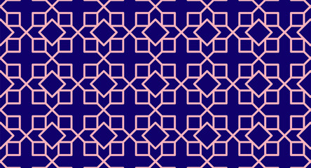 Geometric Floral Tilework – Elegant Decorative Surface Pattern for Interior & Design Projects