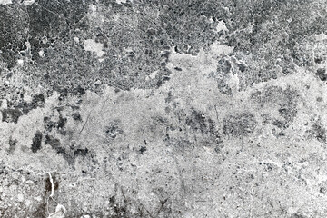 Rough bumpy concrete wall texture with deep cracks transparent background PNG for creative design