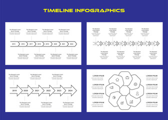 Funnel Infographics with Levels for Data Visualization and Process Representation