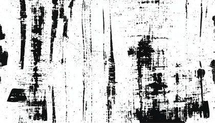 Abstract black and white grunge texture with scratched surface. Grunge distressed texture. Monochrome grunge texture.