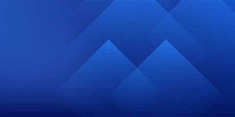 Fototapeta premium Abstract blue background. Geometric triangle background eps10.