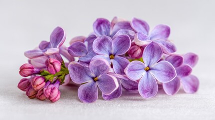 Obraz premium Close-up of delicate lilac blossoms (2)
