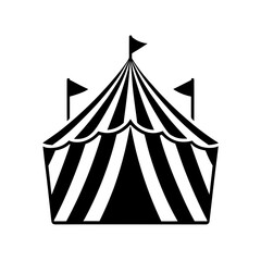 circus tent vector illustration