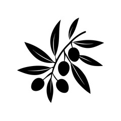 olive branch vector