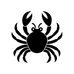 vector illustration of a crab