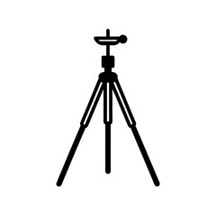 tripod isolated on white background