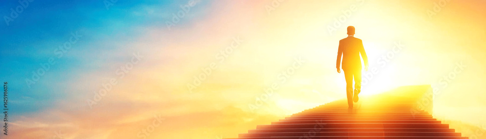 Poster achieving target objectives on the path to success a journey of self-discovery and growth inspiratio