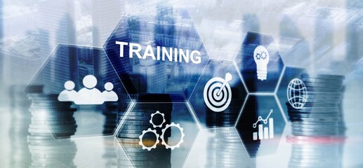 Training Webinar Business Internet Technology Concept