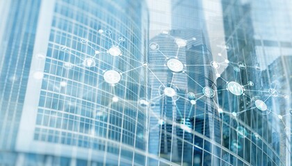 Business structure. Analysis recruitment service. Universal business background for presentation