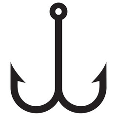 Fish hook icon