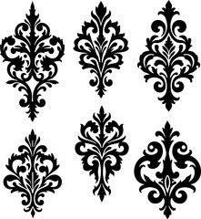 Elegant Ornamental Flourish & Swirl Vector Set"

