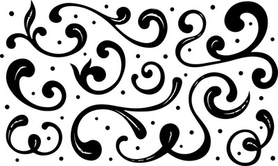 Elegant Decorative Divider Collection Vector Bundle