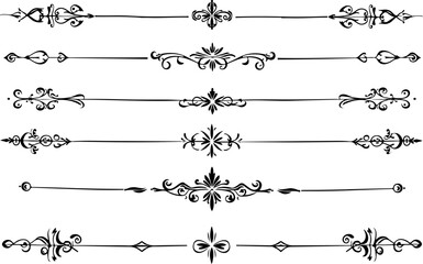 Fototapeta premium mandala, floral, flower, pattern, decorative, vector, symmetrical, black and white, ornament, Bundle 