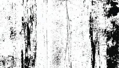 Abstract grunge black and white distressed texture background. Grunge overlay background. Monochrome Texture.